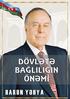 DÖVLƏTƏ BAĞLILIĞIN ƏHƏMİYYƏTİ