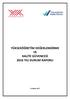 YÜKSEKÖĞRETİM DEĞERLENDİRME VE KALİTE GÜVENCESİ 2016 YILI DURUM RAPORU