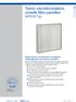 Temiz oda teknolojisine yönelik filtre panelleri