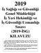 2019 İş Sağlığı ve Güvenliği Genel Müdürlüğü İş Yeri Hekimliği ve İş Güvenliği Uzmanlığı Sınavı (2019-İSG) KILAVUZU