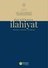 darulfunun ilahiyat Cilt/Volume: 29 Sayı/Number: 1 Haziran/June 2018 ISSN: DOI: /di