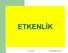 ETKENLİK