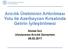 Arıcılık Üretiminin Arttırılması Yolu ile Azerbaycan Kırsalında Gelirin İyileştirilmesi. Ahmet İnci Uluslararası Arıcılık Danışmanı