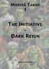 THE INITIATIVE - DARK REIGN