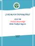 ÇUKUROVA ÜNİVERSİTESİ Yılı (Hukuk Müşavirliği) Birim Faaliyet Raporu