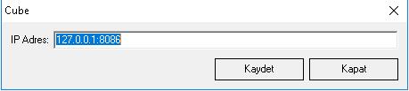 Cube raporlama port numarası 8086 dır. Doküman Yönetimi Ayarları Arctos programında tanımladığınız tüm kartlara ve tüm belgelere dosya (txt,xls,pdf,jpeg,docx vb.) ekleyebilirsiniz.