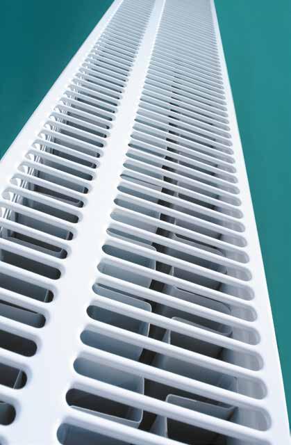 SA KOMPAKT VENTİLLİ PANEL RADYATÖRLER Kompakt ventil, yerden ısıtma ve döşeme altı kılıflı boru tesisatlarında radyatörlere alttan bağlantı yapılmasını sağlar.