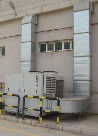 Şirketin İzmir Pınarbaşı ndaki fabrikasında çelik konstrüksiyon batar kat imalatı, fabrika klima tesisatı (rooftop), havalandırma tesisatı, serpantinli paslanmaz tank tadilatı uygulamaları EMA Enerji