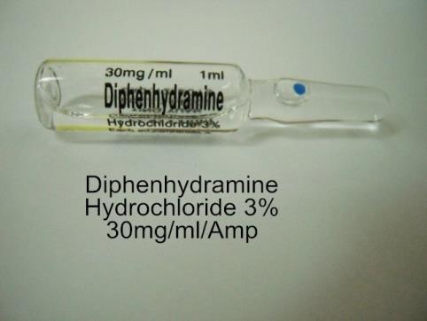 10 dk Ranitidine (H2 antihistaminik) 1mg/kg