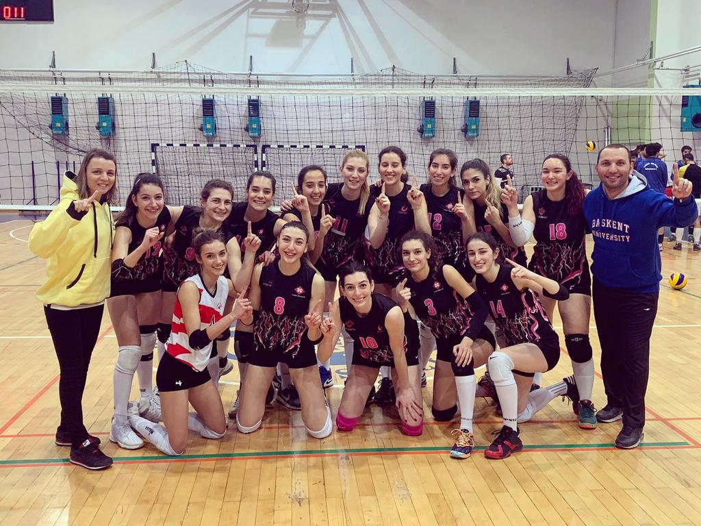 17-21 Nisan 2019 tarihleri arasında Üniversite Sporları Federasyonu tarafından düzenlenen Kadınlar Voleybol 1. Lig Grup Birinciliği müsabakalarına toplam 5 üniversite katılmıştır.