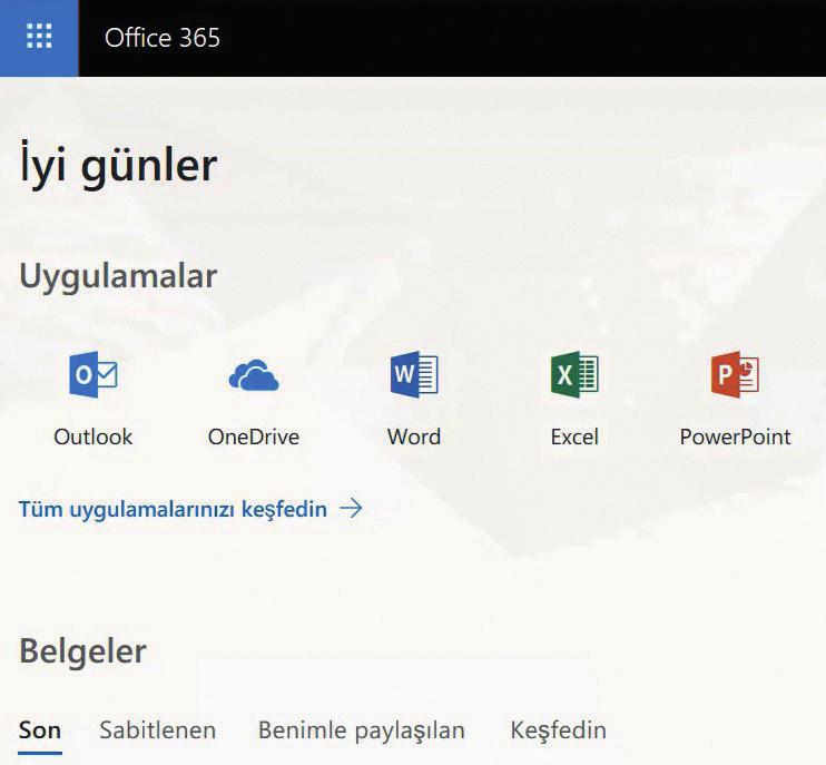 Office 365 İş Ekstra Aktivasyon ve Kurulum Adımları 15 Açılan sayfada