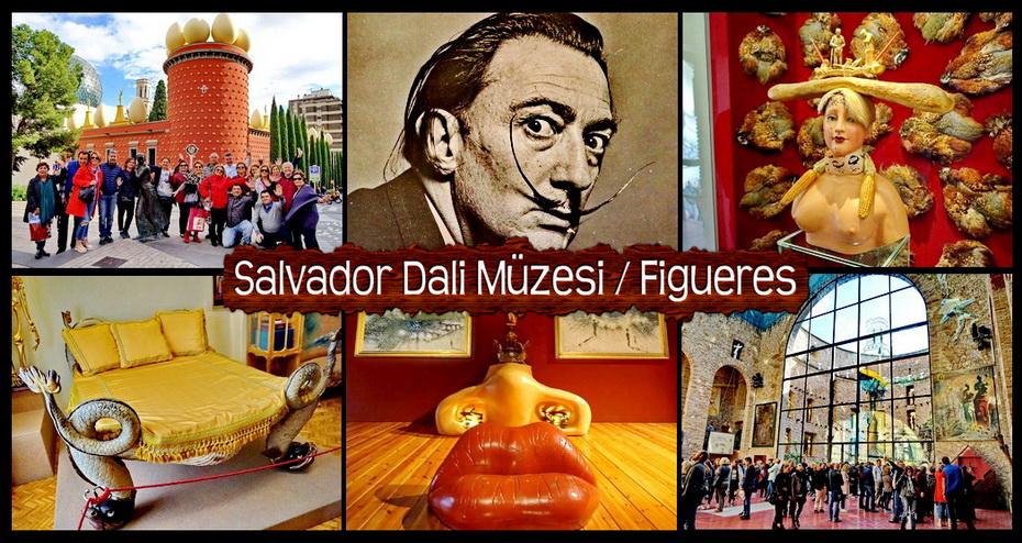 Figueras ise Dünyaca ünlü Sürrealist Katalan Ressam Salvador Dali'nin doğdu şehir. Burası tarihi dokusunun yanı sıra, gezeceğimiz Teatre-Museu Dalí'ye de ev sahipliği yapmaktadır.