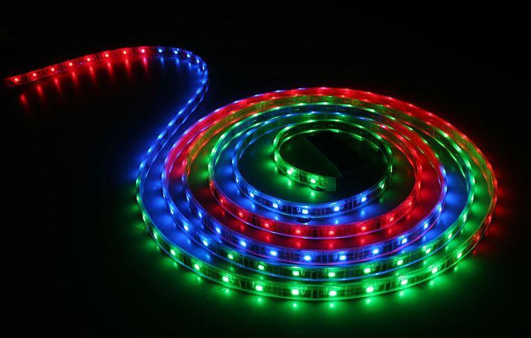 4.)RGB LED RGB Red (kırmızı), Green (yeşil), Blue (mavi) renklerin baş harfleri birleştirilerek oluşmuş bir terimdir.
