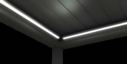 LED şerit aydınlatma kirişe
