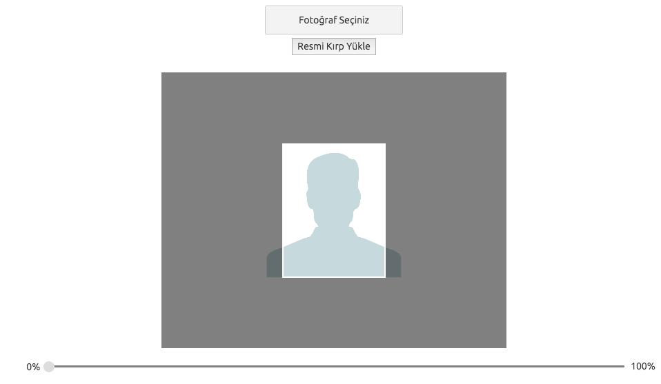 Gelen paneldeki Fotoğraf Seçiniz butonuna basarak bilgisayarınızdan yüzünüzün tam görüneceği profil resminizi seçiniz.