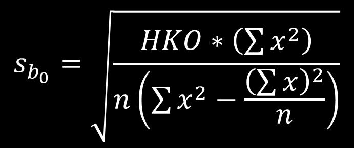 2. β 0 için önem kontrolü