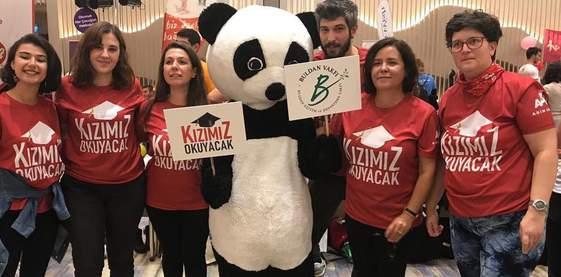 projemiz için koşacak gönüllülerimize tişörtlerimizi