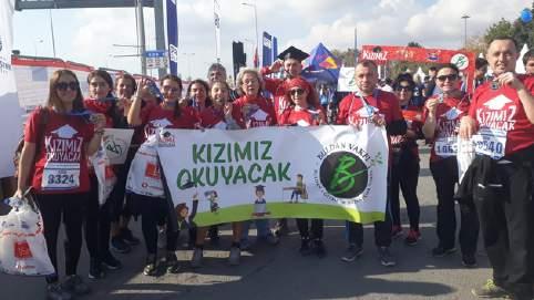 40. sı düzenlenen Vodafone İstanbul Maratonu na
