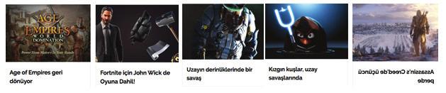 Erkek magazin dergisi GQ nun Türkiye internet sitesinde genellikle oyun tanıtımlarında savaş içerikli oyunların tercih edildiği gözlemlenmiştir.