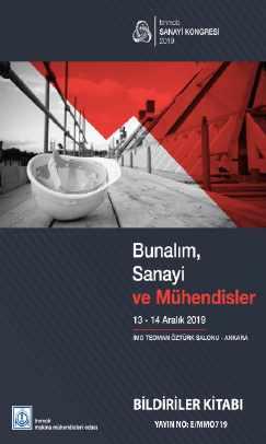 KİTAP TANITIMI 1 Kitap Adı: TMMOB Sanayi Kongresi 2019 Bildiriler Kitabı Yayın No: E/MMO/719 Sayfa Sayısı: 220 Kitap Türü: Etkinlik Kitapları Yayın Yeri: Ankara TMMOB adına Makina Mühendisleri Odası