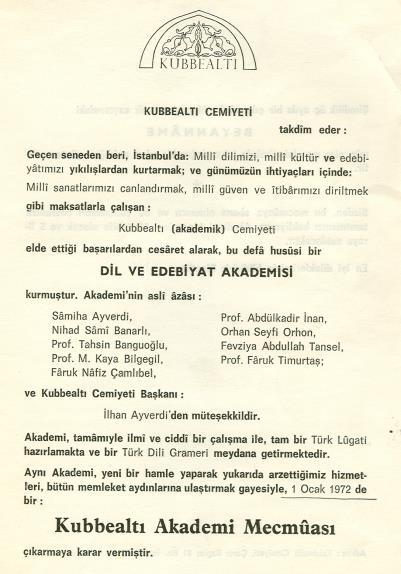 Mehmet Nuri Yardım: Lugat hazırlamak zor iş. Âdeta iğne ile kuyu kazmak, çuvaldızla dağları delmek gibi müşkül. Bu aynı zamanda büyük bir sabır da gerektiriyor, değil mi?