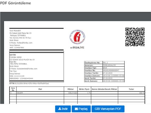 51 İndir butonuna tıklayarak HTML dosyasını indirebilirsiniz. Paylaş butonunu seçerek, HTML görselini e-posta adresi ile paylaşabilirsiniz.