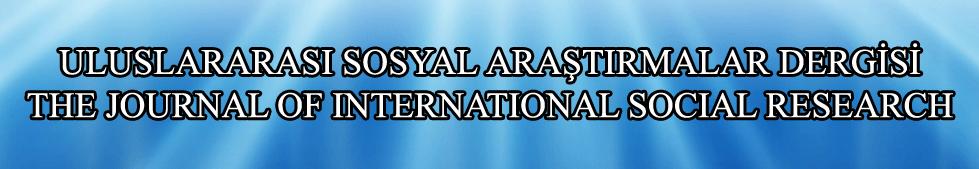 Cilt: 13 Sayı: 75 Yıl: 2020 & Volume: 13 Issue: 75 Year: 2020 www.sosyalarastirmalar.