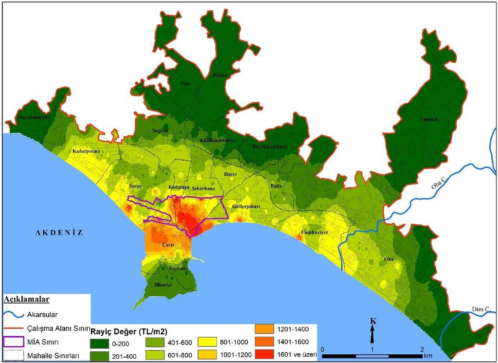 Turizm Şehirleşmesinin İş ve Ticaret Alanlarını Şekillendirmesi Üzerine Karşılaştırmalı Bir Araştırma: Alanya ve Manavgat Örneği A comparative research on shaping business and trade districts of