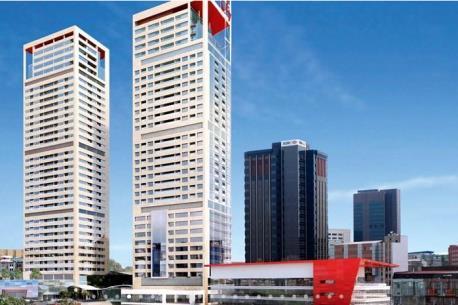 2 42 MASLAK 235 bin metrekare inşaat alanlı 42 Maslak projesi 42'şer katlı iki kuleden oluşmakta olup 442 rezidans, 14 penthouse, 10 katlı bir iş oteli, 44 bin metrekarelik ofis katı, kulüpler ve