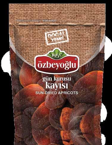 gün kurusu kayısı SUN-DRIED APRICOTS Doğal cilt güzelliği isteyenlere! Antioksidan zengini gün kurusu kayısı, cilt güzelliği için de bulunmaz bir nimet!