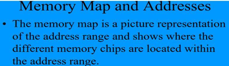 Soru: Toplam bellek haritalam kapasitesi nedir: (0000)h (FFFF) Adres hat sayısı, n=4*4=16 Kapasite=2^16=64*2^10 byte=64kbyte Eprom