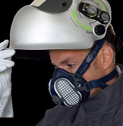 YUMUŞAK - IŞIK - DİRENÇLİ Elipse marka YÜZ maskeleri GVS tarafından İngiltere'de tasarlanmış, geliştirilmiş ve üretilmiş olup, maske tasarımında büyük bir gelişimi ortaya koymaktadır.