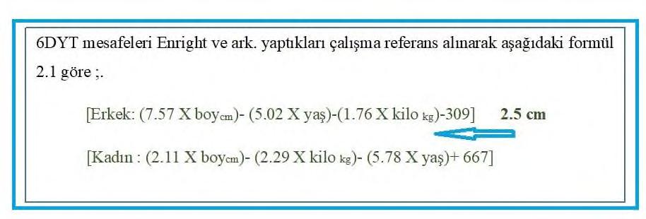 Formüller numaralandırılırken numaranın başında Formül ibaresi yer almamalı, bölüm içindeki sırasına göre numaralandırılmalıdır. Ancak metin içinde değinilirken "Formül 2.