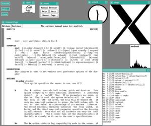 Temel Masaüstü Kavramları X-Windows : Unix ve Linux türevi işletim sistemlerinde grafik ara yüz altyapısı X pencere sistemi