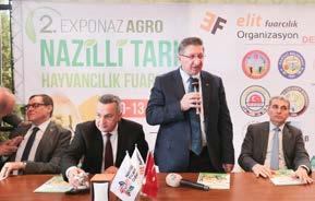 Odamız Başkanı Nuri Arslan 22.11. tarihinde yapılan 2. EXPONAZ AGRO Nazilli Tarım ve Hayvancılık Fuarı tanıtım toplantısına katıldı 22.