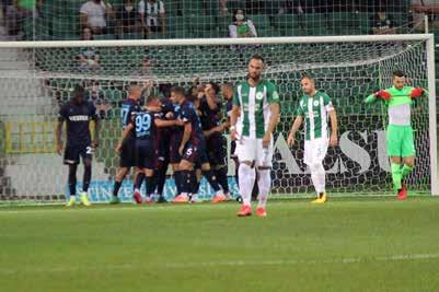 ligin en çok gol yiyen gol YABANCILAR takımı konumunda yer alırken, Giresunspor'da sezon başından Hatayspor karşısında alınan bu yanamağlubiyet formayı sırtına 5-0 lık ayrıca teknik geçiremeyen