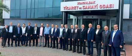 Zonguldak İl ve İlçe Odaları İstişare Toplantısı Zonguldak Ticaret ve Sanayi Odası (ZTSO) ev sahipliğinde gerçekleşti.