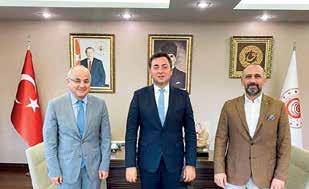 Başkan Metin Demir, Oda Genel Sekreteri Muharrem Sarıkaya ile birlikte gerçekleştirdiği ziyarette, 500 sanayi kuruluşu sıralamasında 5 milyar 142 milyon