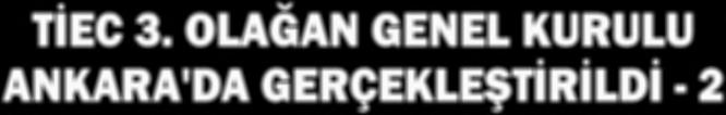 Komünizm en büyük darbeyi Türk işçisinden yiyecektir. Türk işçi emeklisi komünizmi ağzına almak şöyle dursun, ondan iğrenmektedir. KAYA ÖZDEMİR: "İşçi emeklileri de çalışabilmeli..." Kongreye 2.