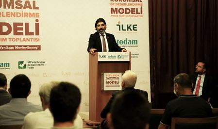 AYlN FAALİYETİ STK larda Kurumsal Öz Değerlendirme Modeli Kamuoyuna Tanıtıldı Tarih: 24 Ağustos 2021 STK: İLKVE Vakfı Türü: Lansman İLKE İlim Kültür Eğitim Vakfı çatısı altında faaliyet yürüten