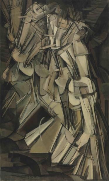 31 Resim 3.6. Marcel Duchamp, Nude Descending a Staircase (No. 2), 1912 (URL-11) Temsil kavramına mimarlık açısından bakılacak olursa aslında mimarlıkta temsil kendi içinde devinen bir kavramdır.