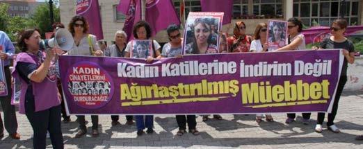 diyen kadın kardeşleri olarak Sedef kardeşimize Kadın cinayetlerini protesto ettiler sahip çıkıyoruz. Sedef gerçekte korunamadığı için öldürüldü.