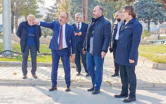 Bu kapsamda Uluırmak Mahallesi nde incelemelerde bulunan Başkan Mustafa Kavuş, ekiplerin çalışmalarını yerinde denetledi.