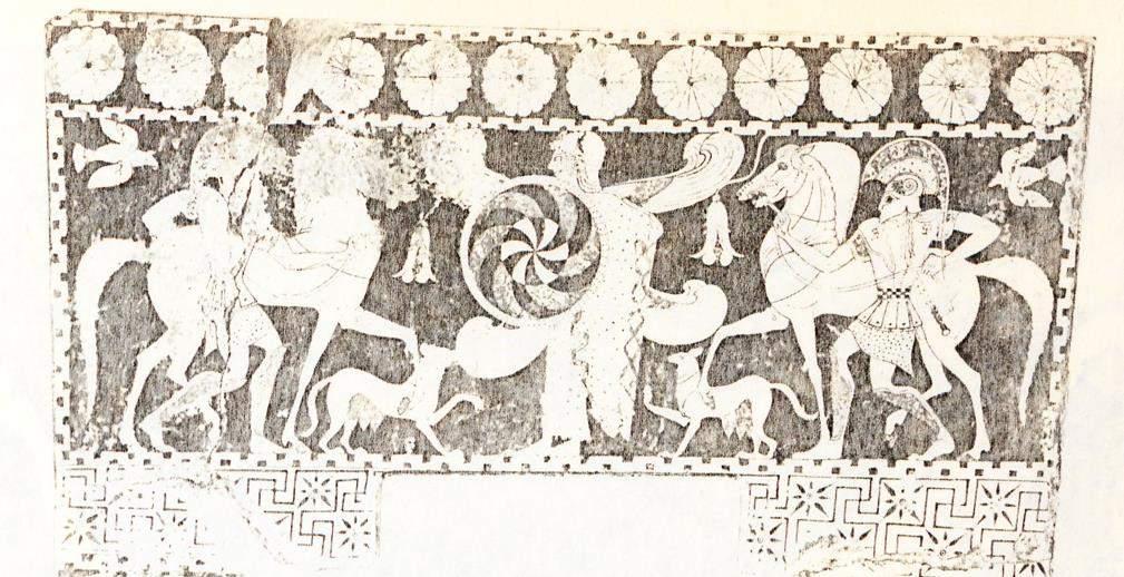 A Persian Demon on Clazomenian Sarcophagi: Hvarnah Muhammet Hamdi KAN G.35 (Fig.5): It is said to be from Clazomenae 16 and rests in Berlin with only the face is preserved with dimensions 218x92/75cm.