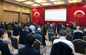 HABERLER TOKKDER in 21. Olağan Genel Kurul Toplantısı Gerçekleştirildi TOKKDER 21. Olağan Genel Kurul Toplantısı 9 Mart 2022 tarihinde Hilton İstanbul Kozyatağı otelinde gerçekleştirildi.