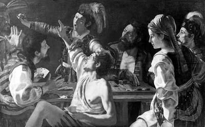 Görsel 2.9: Körebe Oyunu, Francisco de Goya, Görsel 2.10:Card Player Rembrandt www.ressamlar.gen.tr, Erişim Tarihi: 25.05.