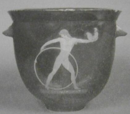 Görsel 1.37,1.38,1.39: Antikçağ Yunan Vazolarında Çember Oyunu Betimlemeleri Kaynak: Bener, 2013:s. 154