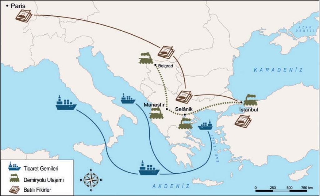 GÖRSEL YORUMLAMA ZAMANI YORUMLAR Ulaşılır Ulaşılamaz Selanik, etkileşime ve yeniliklere açık bir şehirdir. Osmanlı Devleti nin batı ile bağlantısını kuran şehir Selanik tir.