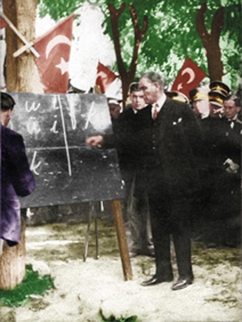 ATATÜRK'ÜN GENÇLİĞE HİTABESİ Ey Türk gençliği! Birinci vazifen, Türk istiklâlini, Türk cumhuriyetini, ilelebet, muhafaza ve müdafaa etmektir. Mevcudiyetinin ve istikbalinin yegâne temeli budur.