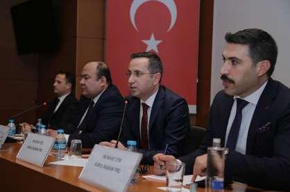 Vergi Denetim Kurulu Başkan Yardımcısı Nihat Etik te, kurul olarak Türkiye genelinde yaptıkları paydaş toplantıları ile beklentilerinin, paydaşlarla tanışmak, Vergi Denetim Kurulu